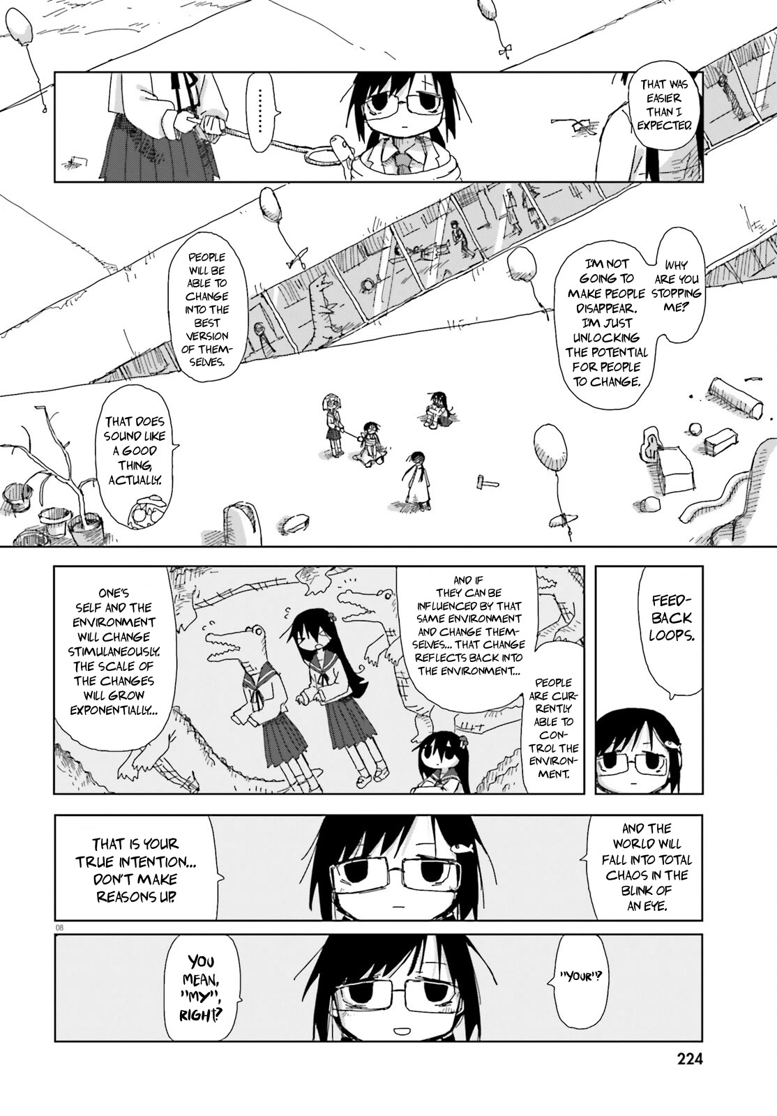 Shimeji Simulation Chapter 40 page 8 - Chapter 40