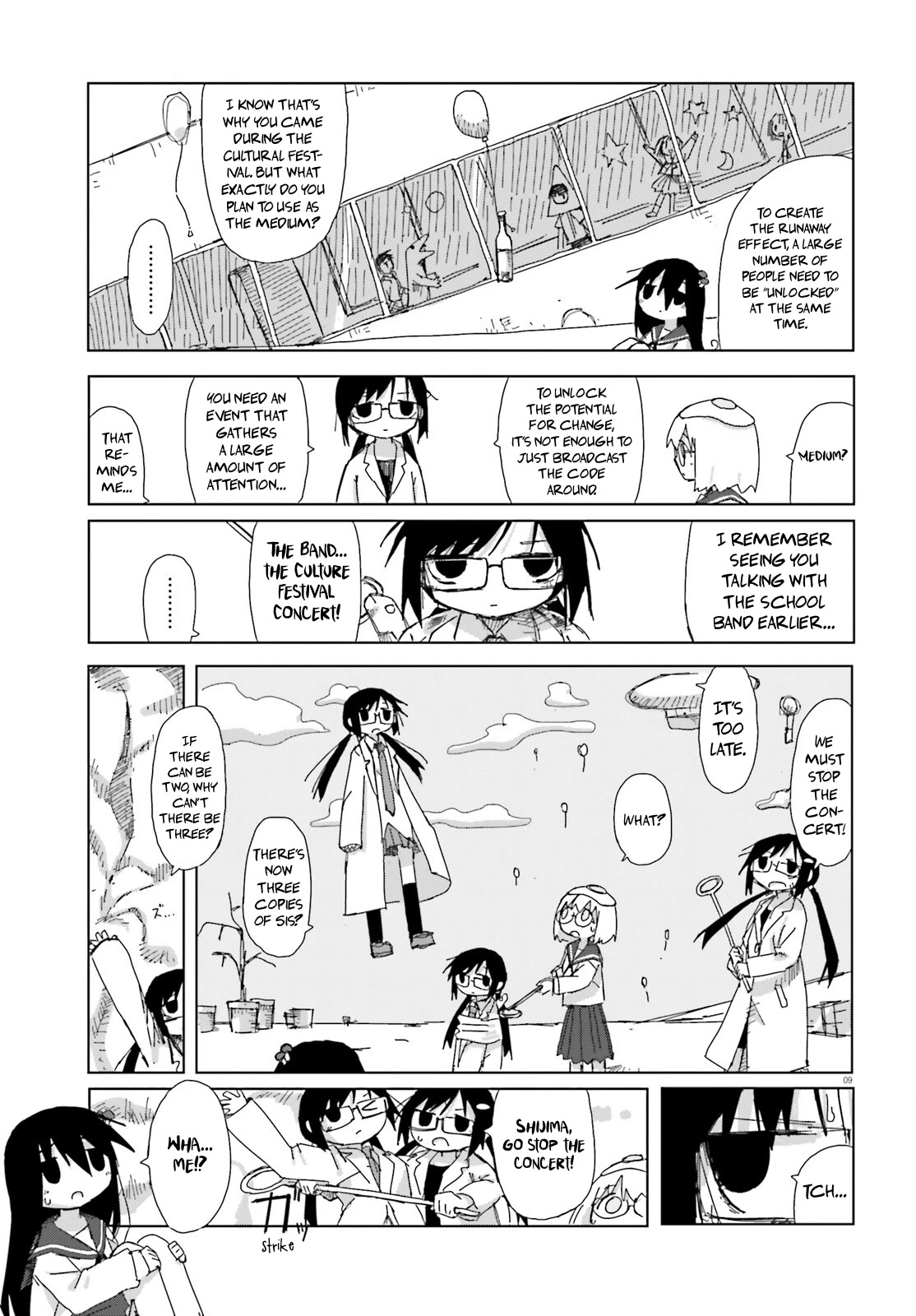 Shimeji Simulation Chapter 40 page 9 - Chapter 40