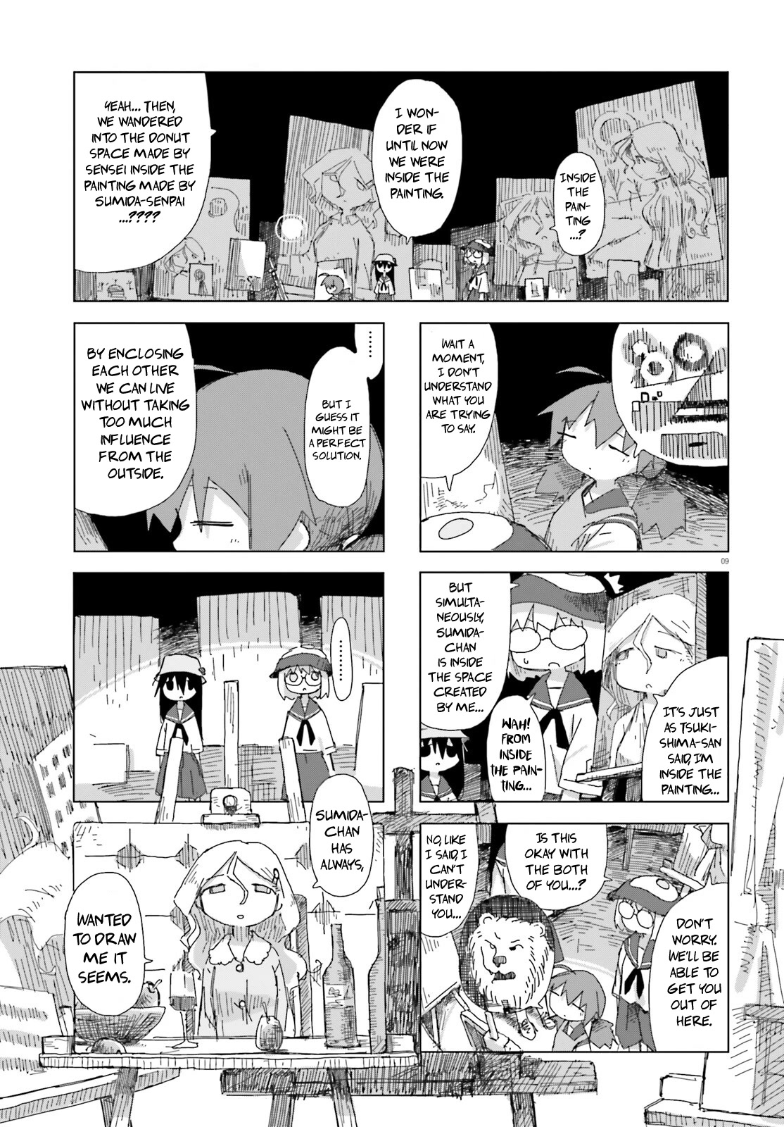 Shimeji Simulation Chapter 42 page 9 - Chapter 42