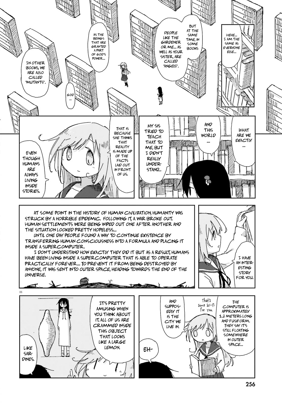 Shimeji Simulation Chapter 44 page 6 - Chapter 44