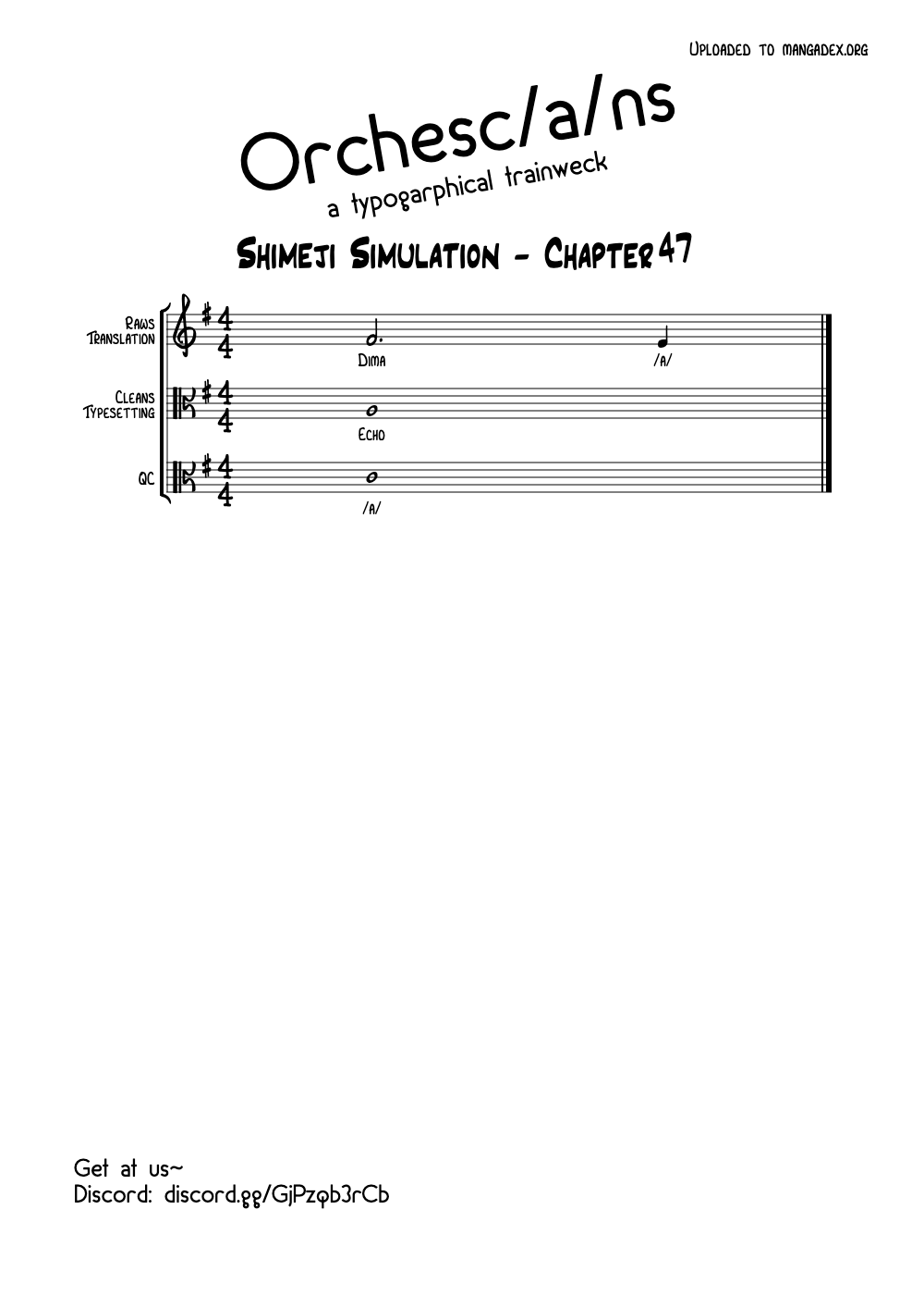 Shimeji Simulation Chapter 47 page 11 - Chapter 47