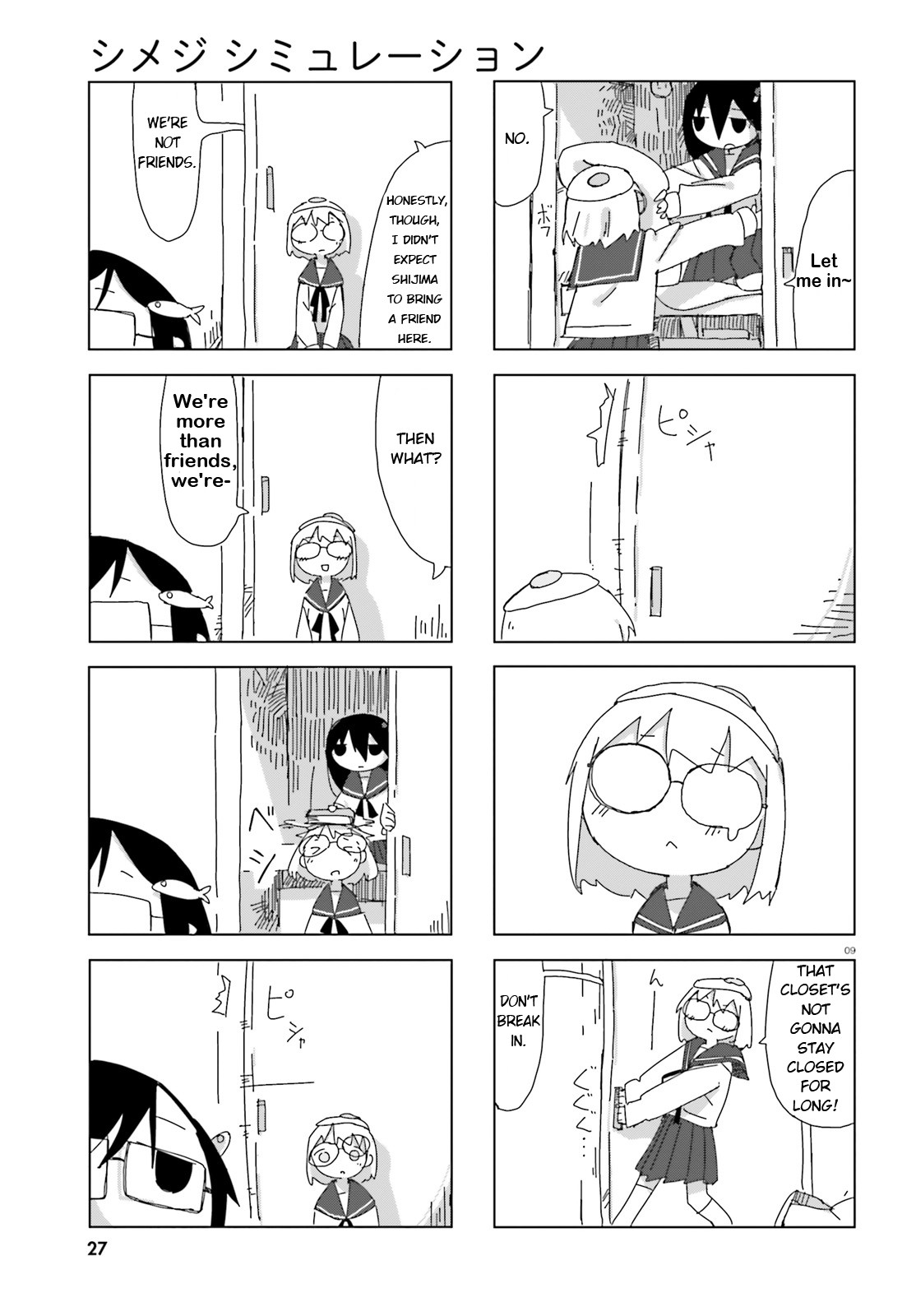 Shimeji Simulation Chapter 8 page 9 - Chapter 8