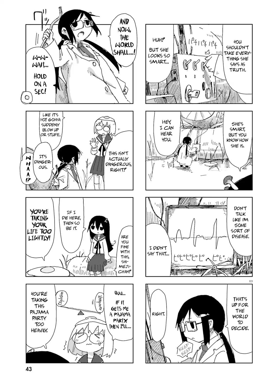 Shimeji Simulation Chapter 9 page 3 - Chapter 9