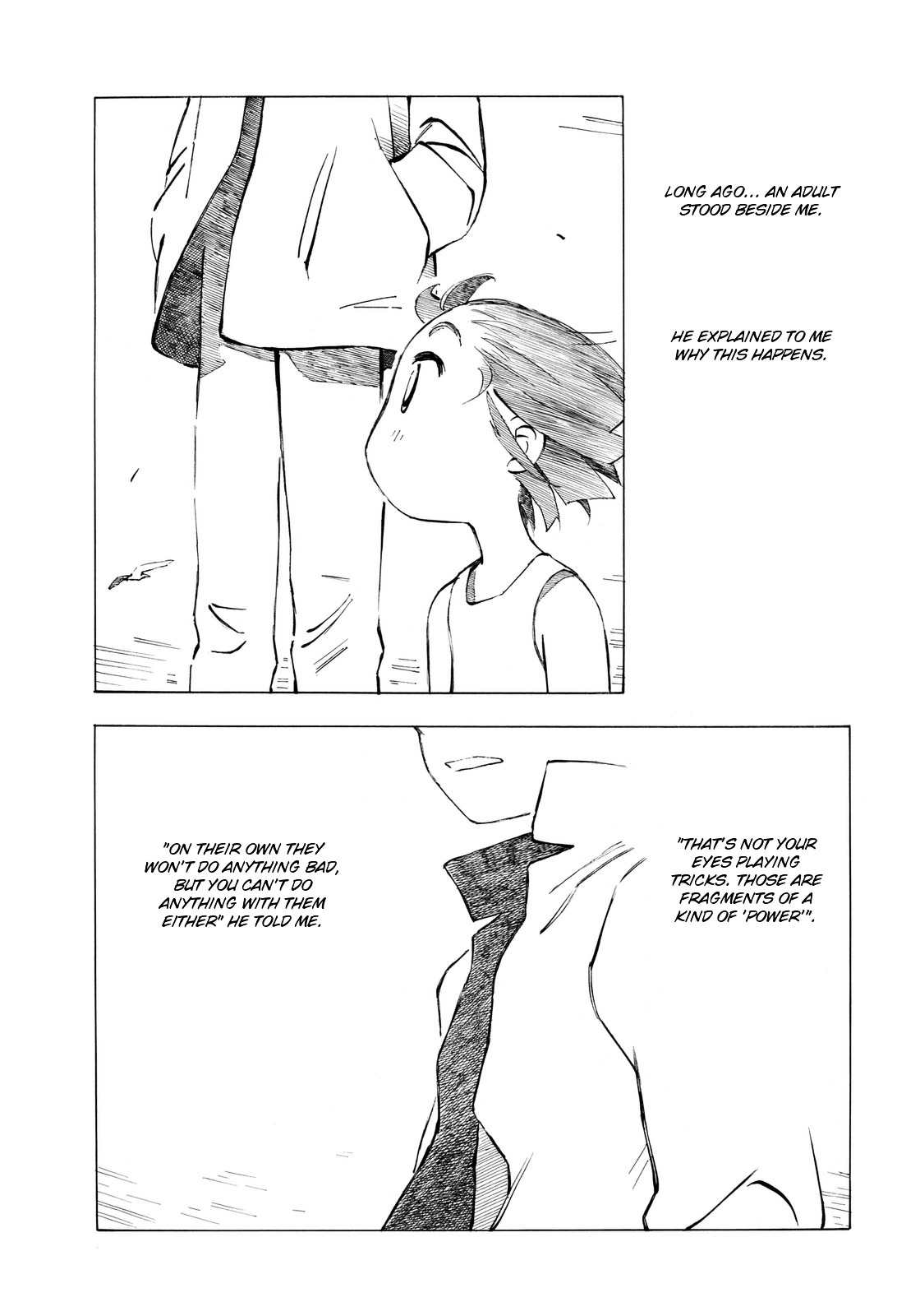 Shimmering of the Sea (Mushishi Tribute) Chapter 0 page 5 - Chapter 0 : Shimmering of the Sea