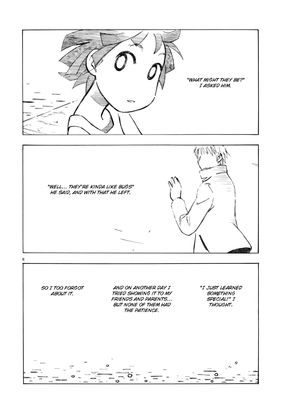 Shimmering of the Sea (Mushishi Tribute) Chapter 0 page 6 - Chapter 0 : Shimmering of the Sea