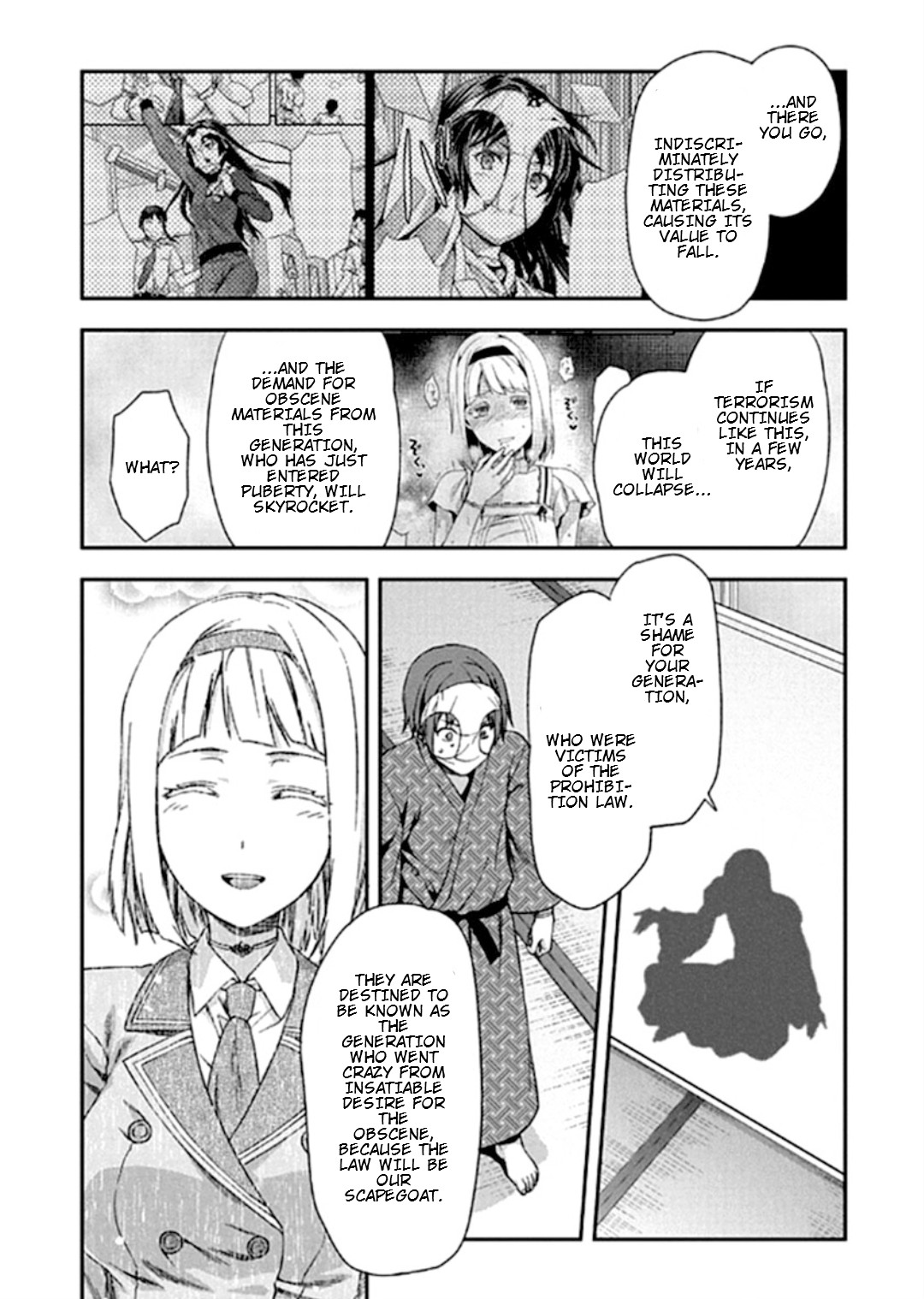 Shimoneta to Iu Gainen ga Sonzai Shinai Taikutsu na Sekai - Manmaruban Chapter 17 page 8 - Chapter 17