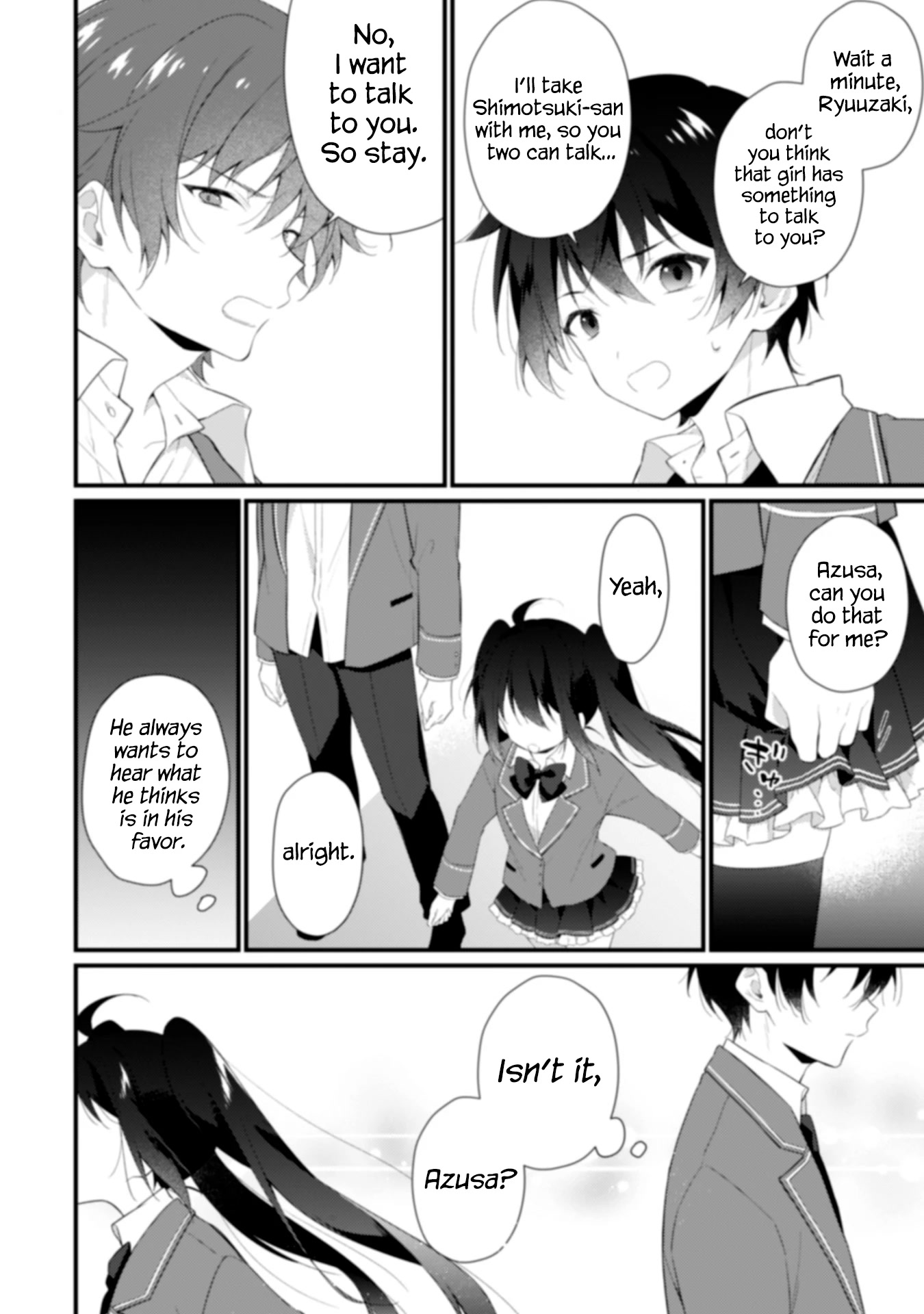 Shimotsuki-san Likes the Mob ~This Shy Girl is Only Sweet Towards Me~ Chapter 3 page 11 - Chapter 3