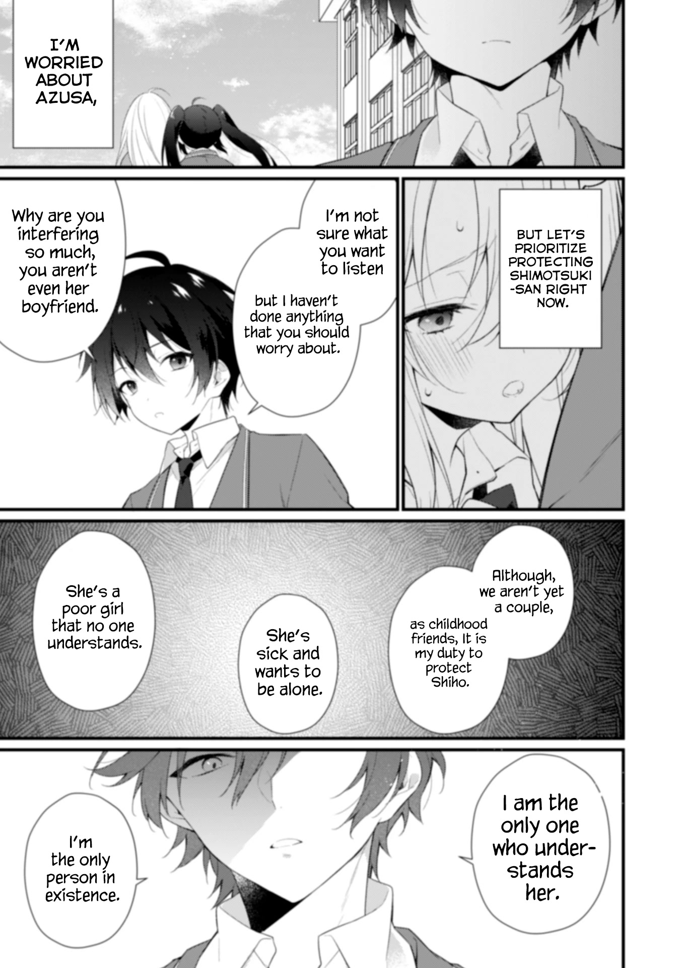 Shimotsuki-san Likes the Mob ~This Shy Girl is Only Sweet Towards Me~ Chapter 3 page 12 - Chapter 3