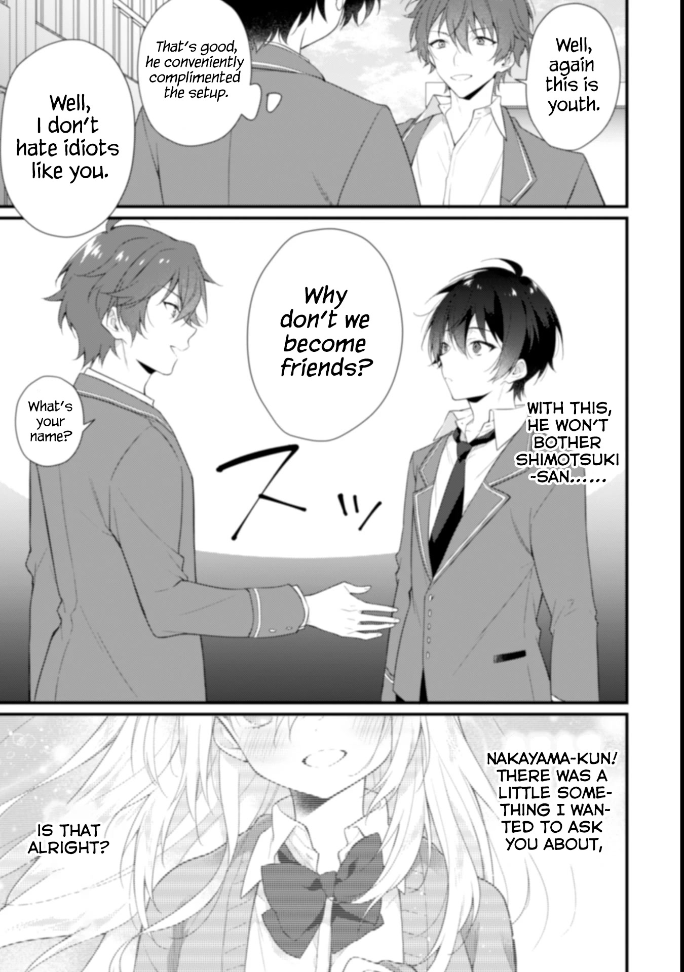 Shimotsuki-san Likes the Mob ~This Shy Girl is Only Sweet Towards Me~ Chapter 3 page 22 - Chapter 3