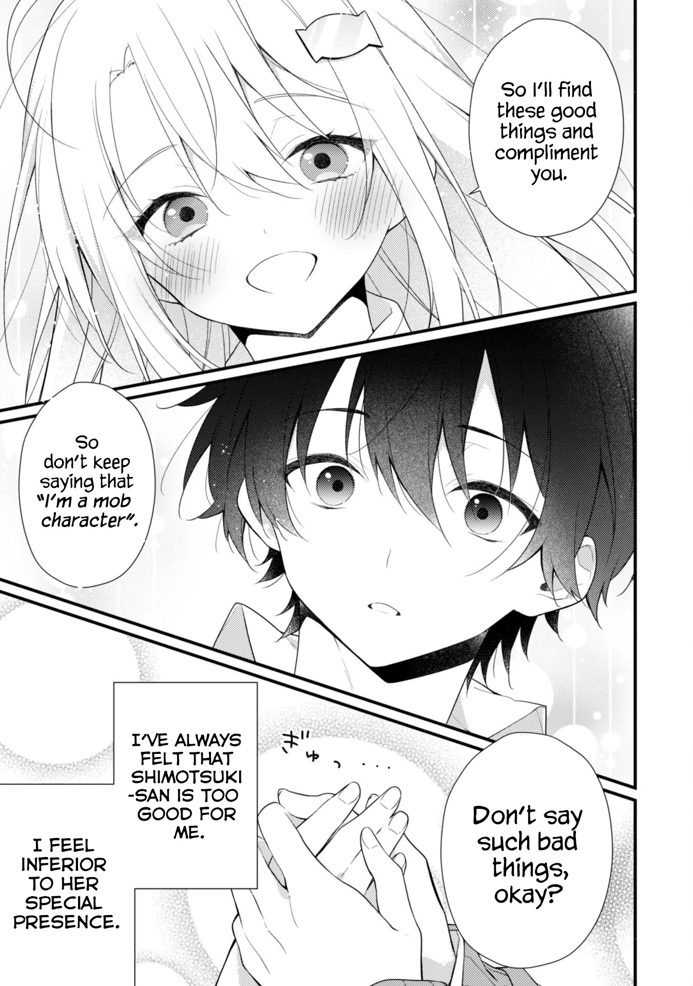 Shimotsuki-san Likes the Mob ~This Shy Girl is Only Sweet Towards Me~ Chapter 4 page 19 - Chapter 4