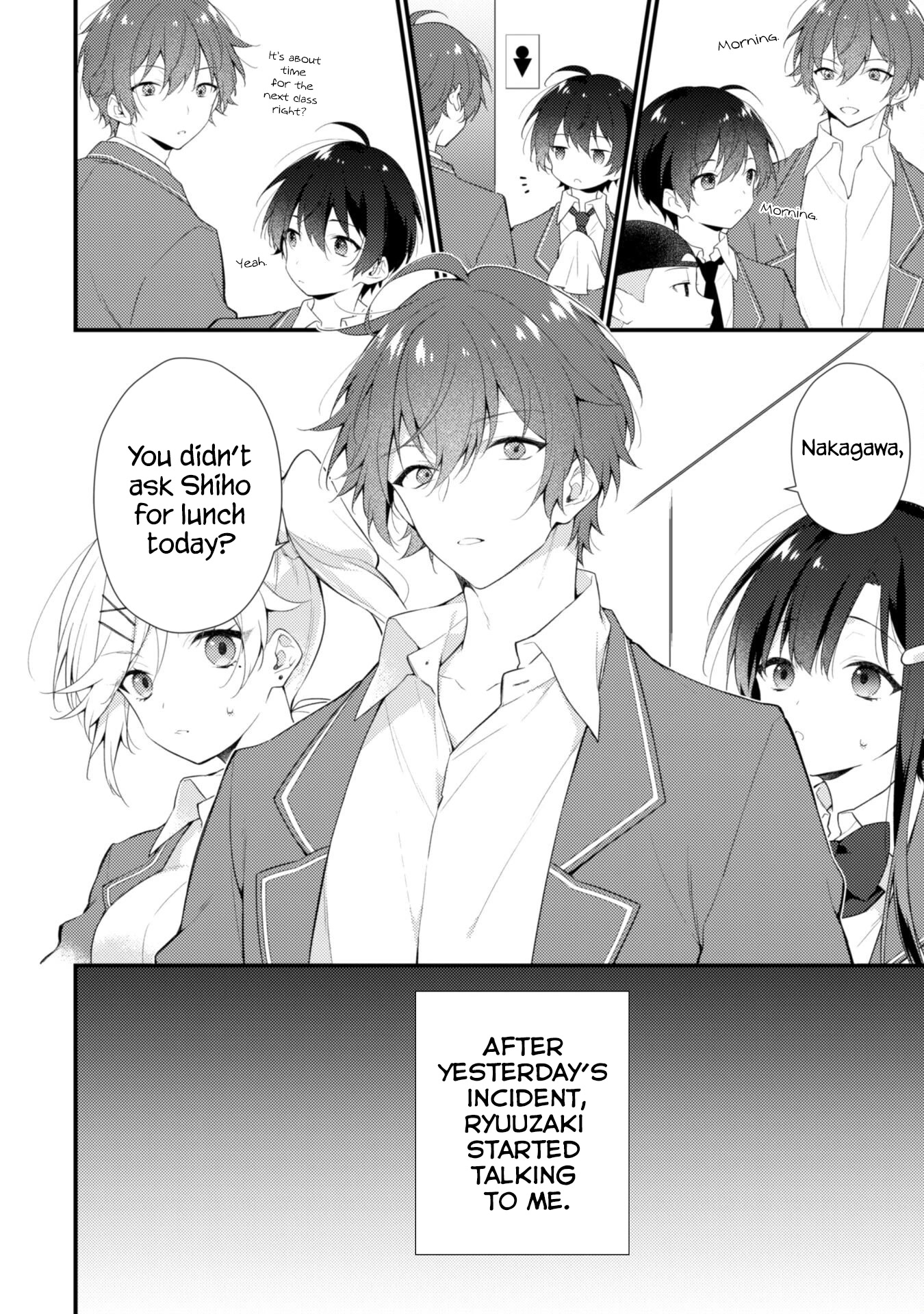 Shimotsuki-san Likes the Mob ~This Shy Girl is Only Sweet Towards Me~ Chapter 4 page 3 - Chapter 4