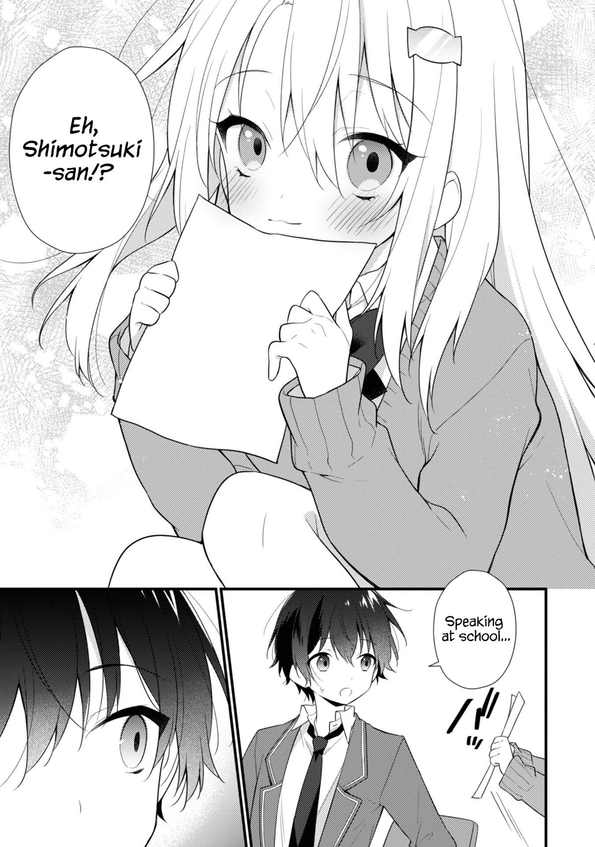 Shimotsuki-san Likes the Mob ~This Shy Girl is Only Sweet Towards Me~ Chapter 8 page 5 - Chapter 8