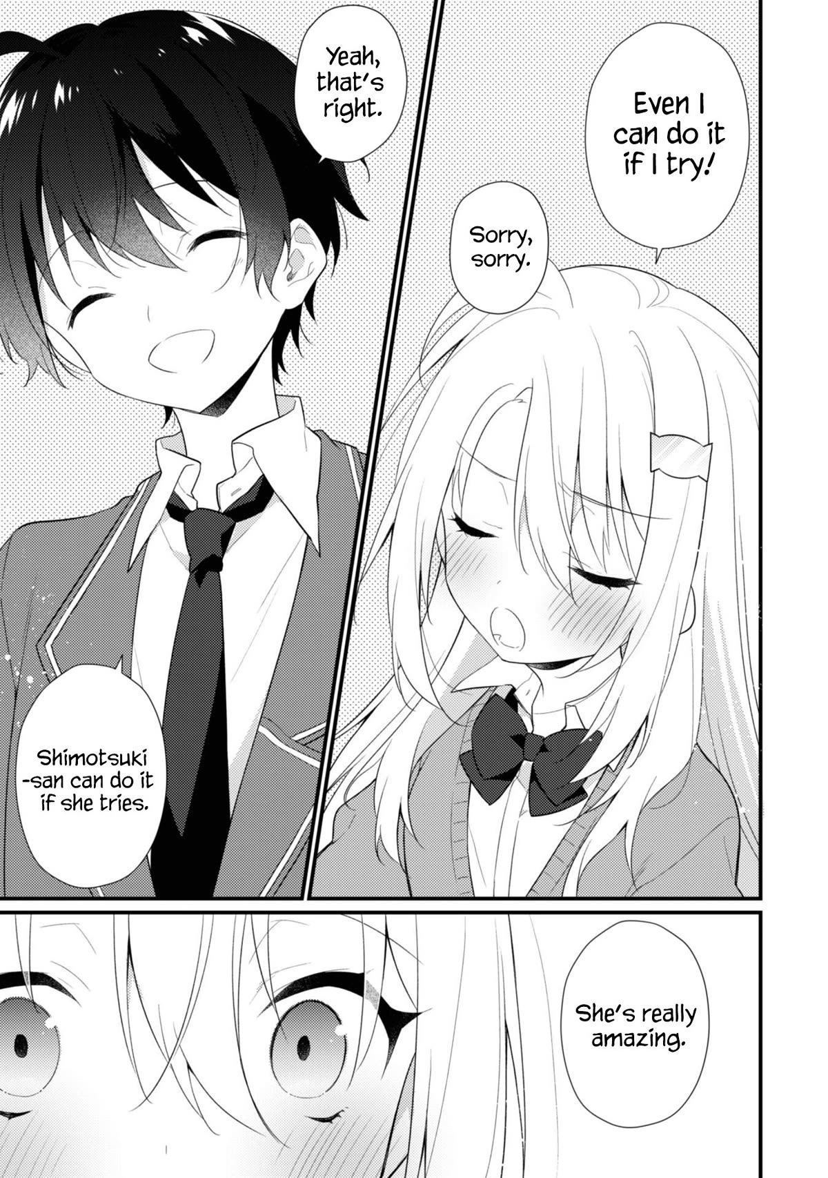 Shimotsuki-san Likes the Mob ~This Shy Girl is Only Sweet Towards Me~ Chapter 8 page 7 - Chapter 8