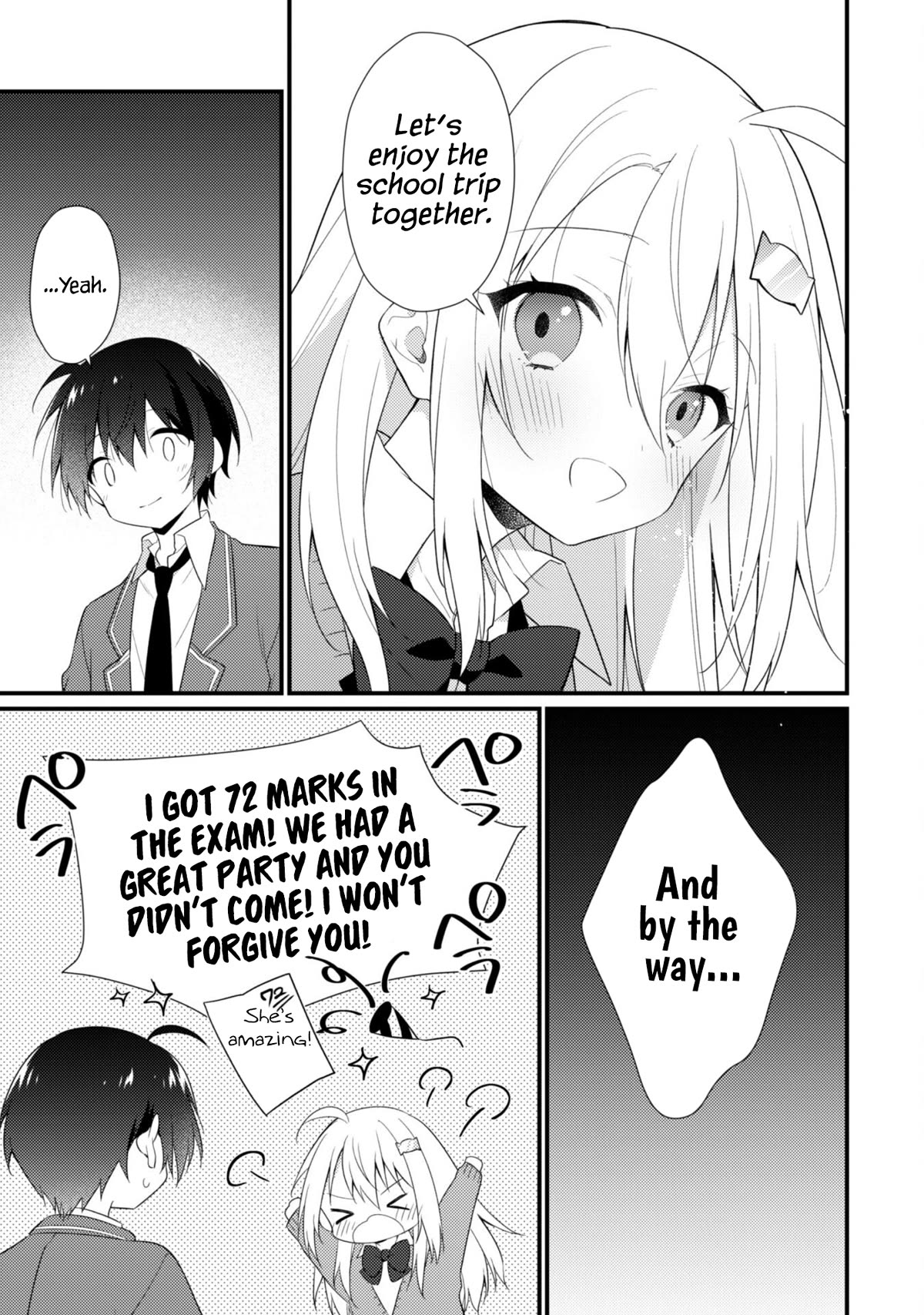 Shimotsuki-san Likes the Mob ~This Shy Girl is Only Sweet Towards Me~ Chapter 9 page 24 - Chapter 9