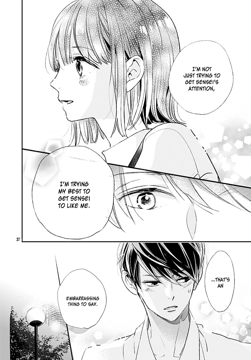 Shimotsuki-sensei no Amakunai Renai Kouza Chapter 5 page 39 - Chapter 5