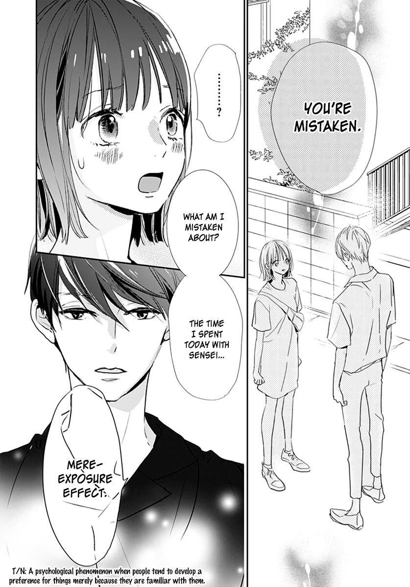 Shimotsuki-sensei no Amakunai Renai Kouza Chapter 5 page 5 - Chapter 5