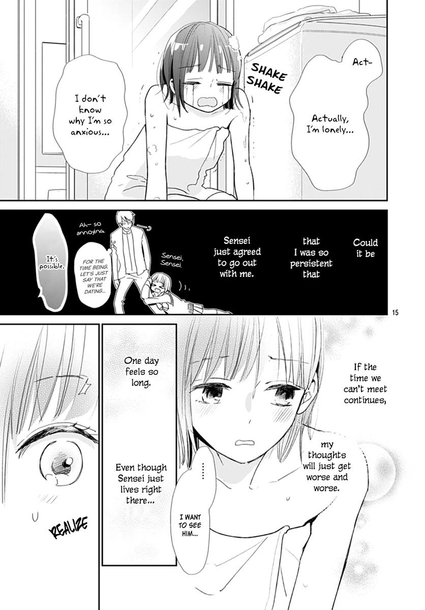 Shimotsuki-sensei no Amakunai Renai Kouza Chapter 7 page 17 - Chapter 7