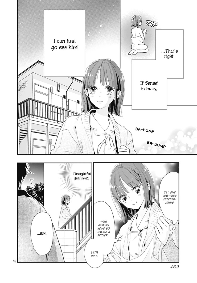 Shimotsuki-sensei no Amakunai Renai Kouza Chapter 7 page 18 - Chapter 7