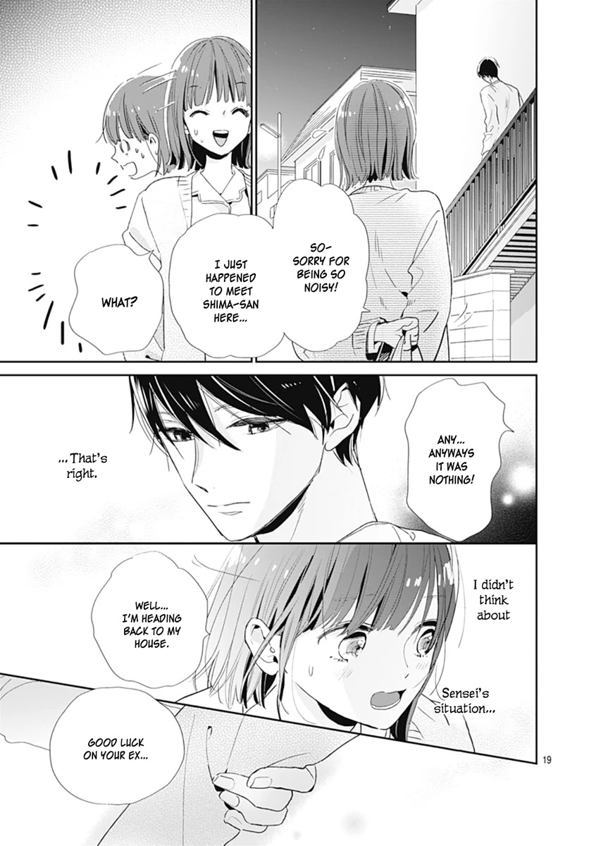 Shimotsuki-sensei no Amakunai Renai Kouza Chapter 7 page 21 - Chapter 7