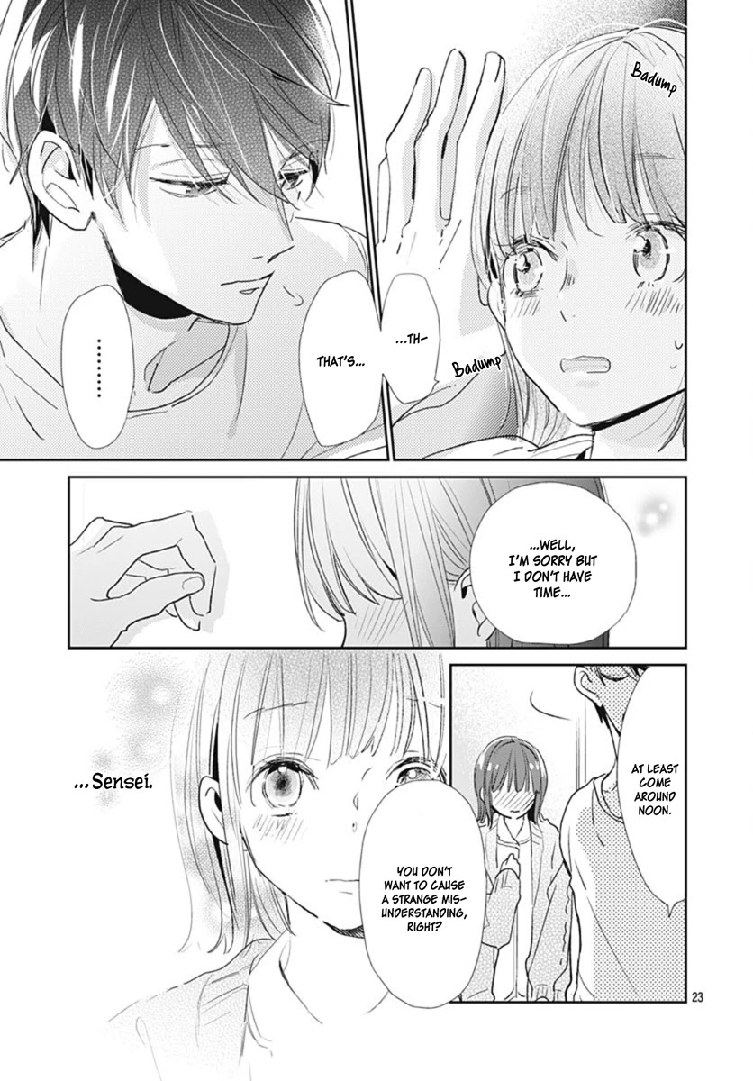 Shimotsuki-sensei no Amakunai Renai Kouza Chapter 7 page 25 - Chapter 7
