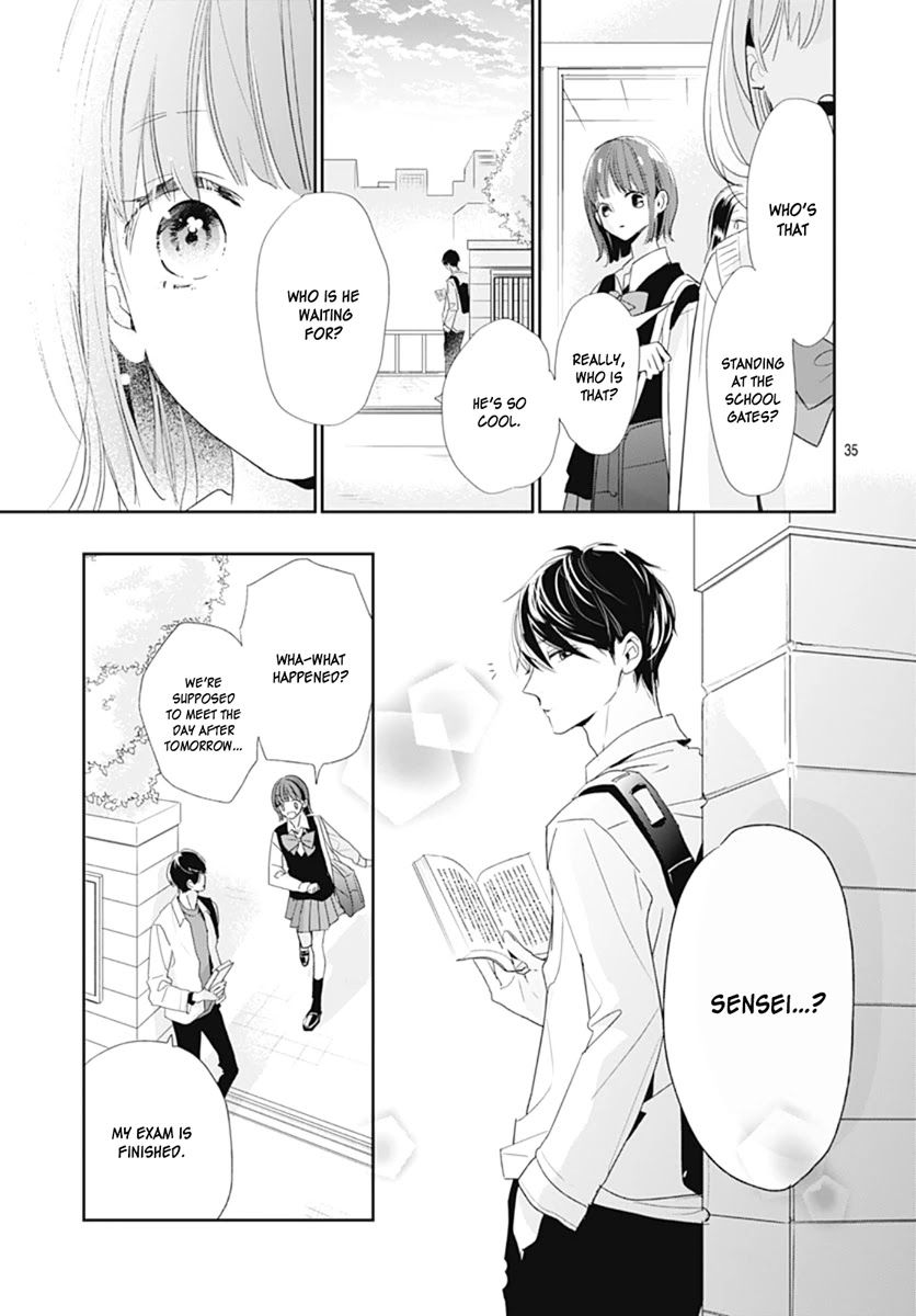 Shimotsuki-sensei no Amakunai Renai Kouza Chapter 7 page 37 - Chapter 7
