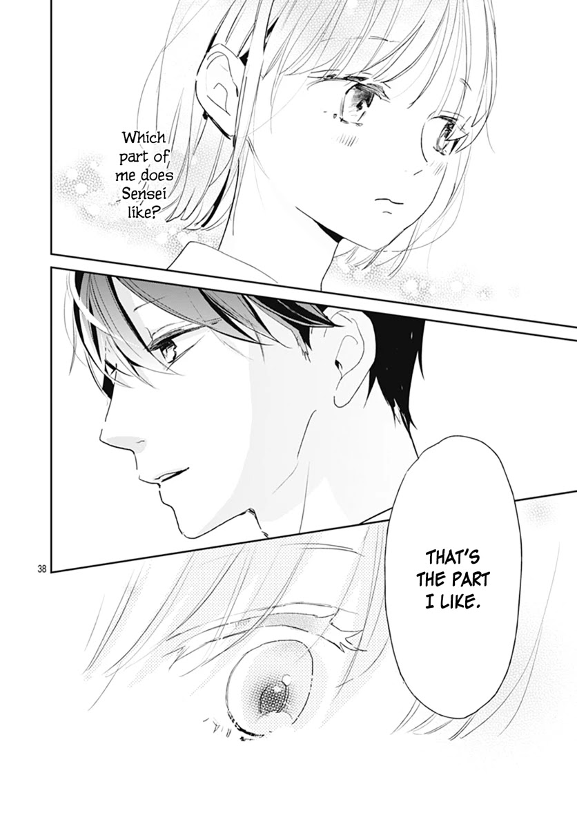 Shimotsuki-sensei no Amakunai Renai Kouza Chapter 7 page 40 - Chapter 7