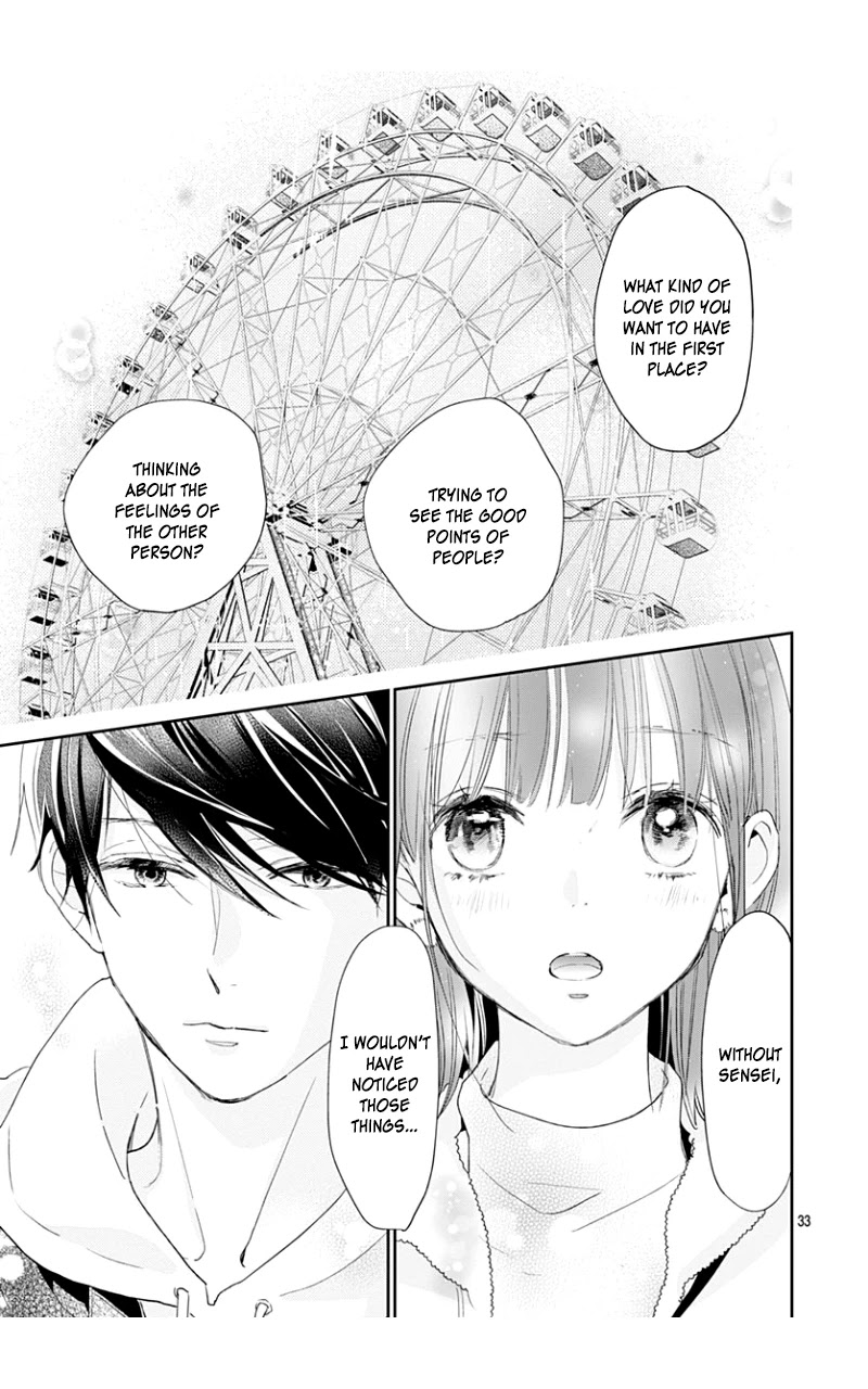 Shimotsuki-sensei no Amakunai Renai Kouza Chapter 8 page 35 - Chapter 8 [END]