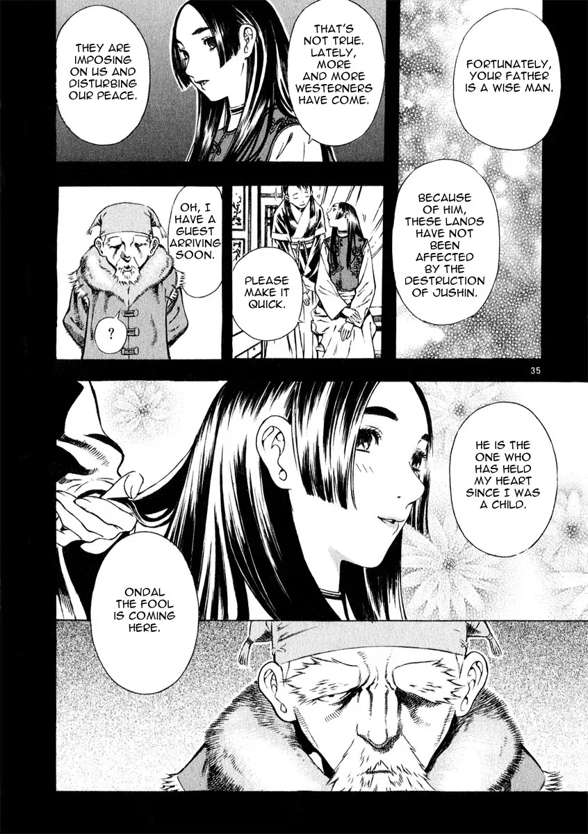 Shin Angyo Onshi Chapter 12.2 page 35 - Chapter 12.2: Ondal and Pyeonggang - Part 2