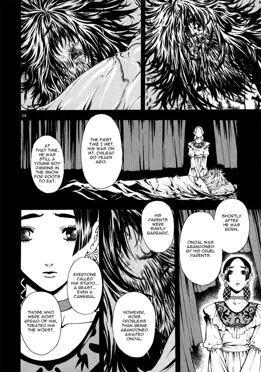 Shin Angyo Onshi Chapter 12.2 page 38 - Chapter 12.2: Ondal and Pyeonggang - Part 2