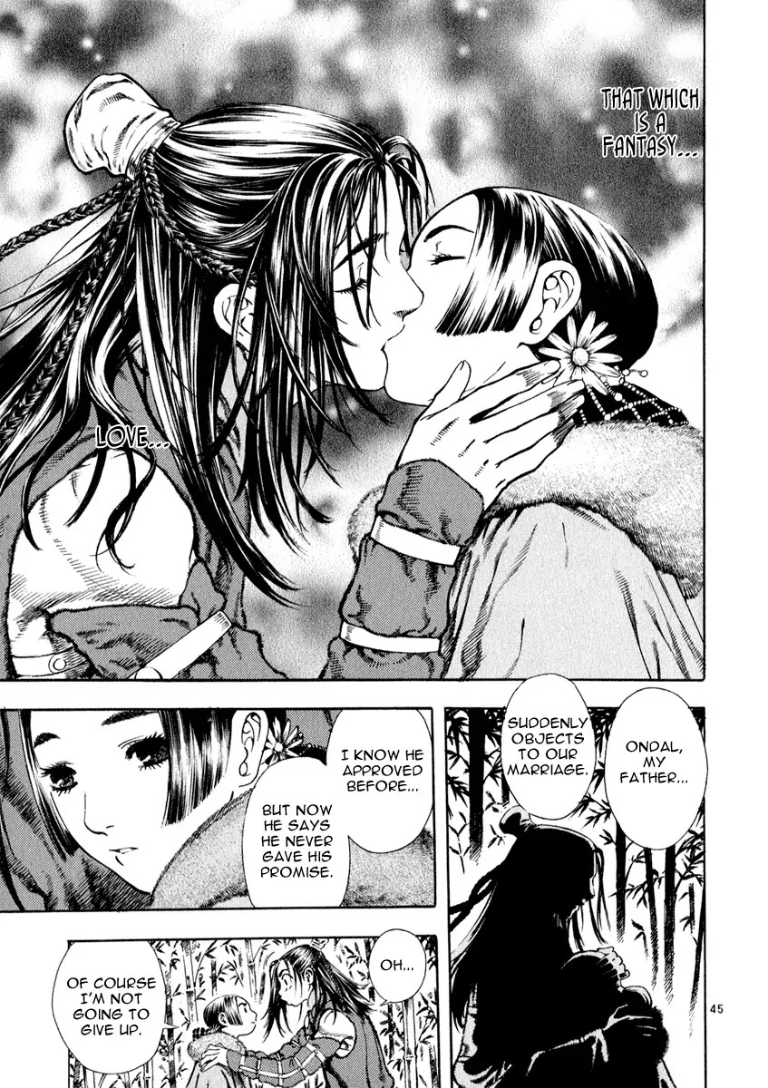 Shin Angyo Onshi Chapter 12.2 page 45 - Chapter 12.2: Ondal and Pyeonggang - Part 2
