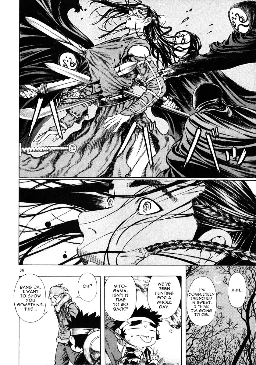 Shin Angyo Onshi Chapter 12.4 page 36 - Chapter 12.4: Ondal and Pyeonggang - Part 4