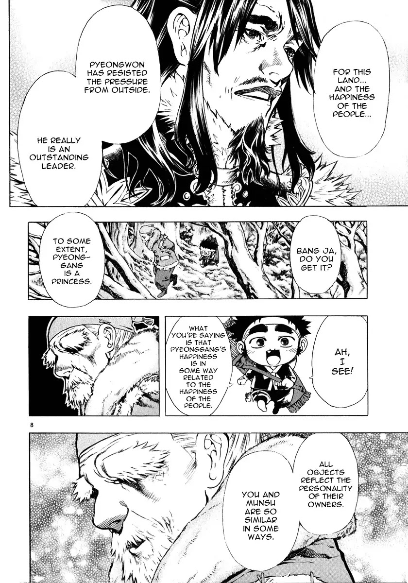 Shin Angyo Onshi Chapter 12.4 page 8 - Chapter 12.4: Ondal and Pyeonggang - Part 4