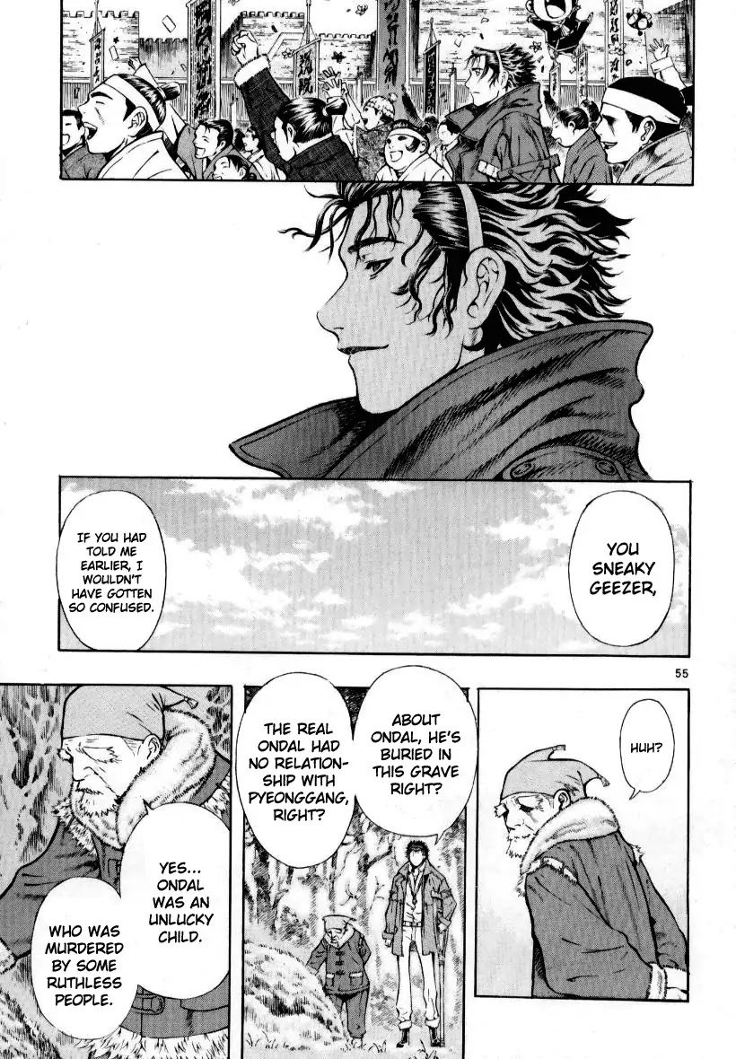 Shin Angyo Onshi Chapter 12.8 page 52 - Chapter 12.8: Ondal and Pyeonggang - Part 8