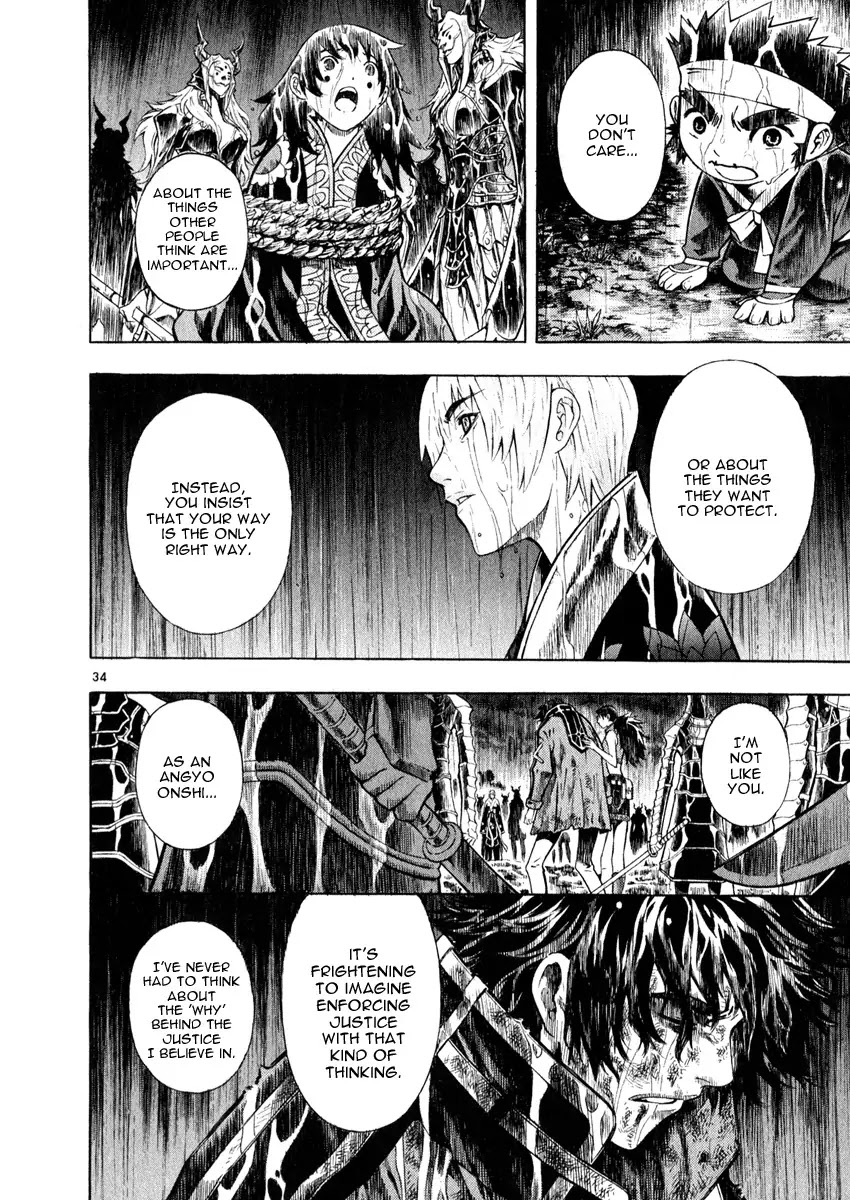 Shin Angyo Onshi Chapter 16.7 page 35 - Chapter 16.7: Legend of Hong Gildong - Part 7