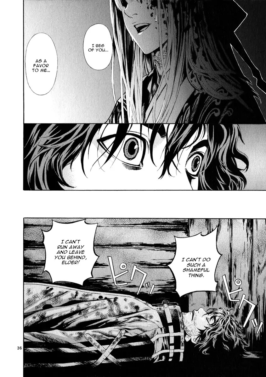 Shin Angyo Onshi Chapter 20.14 page 36 - Chapter 20.14: Deeply Rooted Tree - Part 14