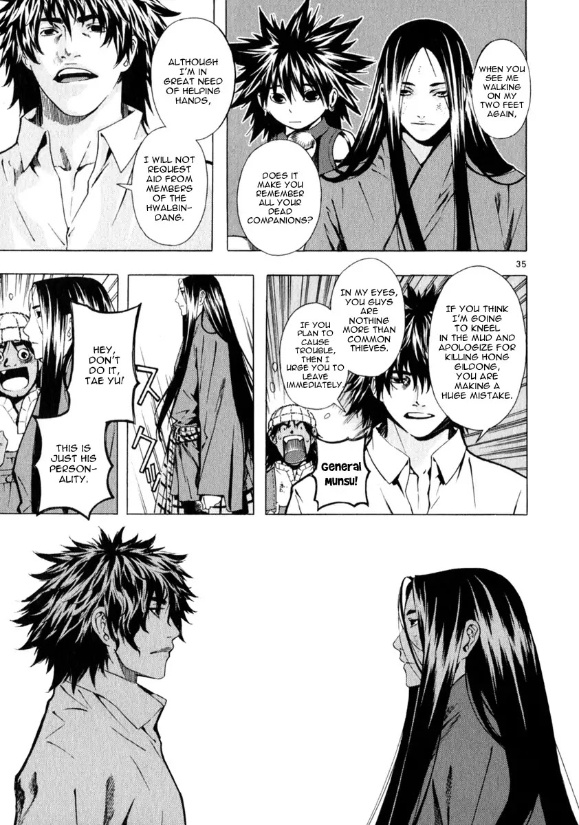 Shin Angyo Onshi Chapter 20.19 page 35 - Chapter 20.19: Deeply Rooted Tree - Part 19