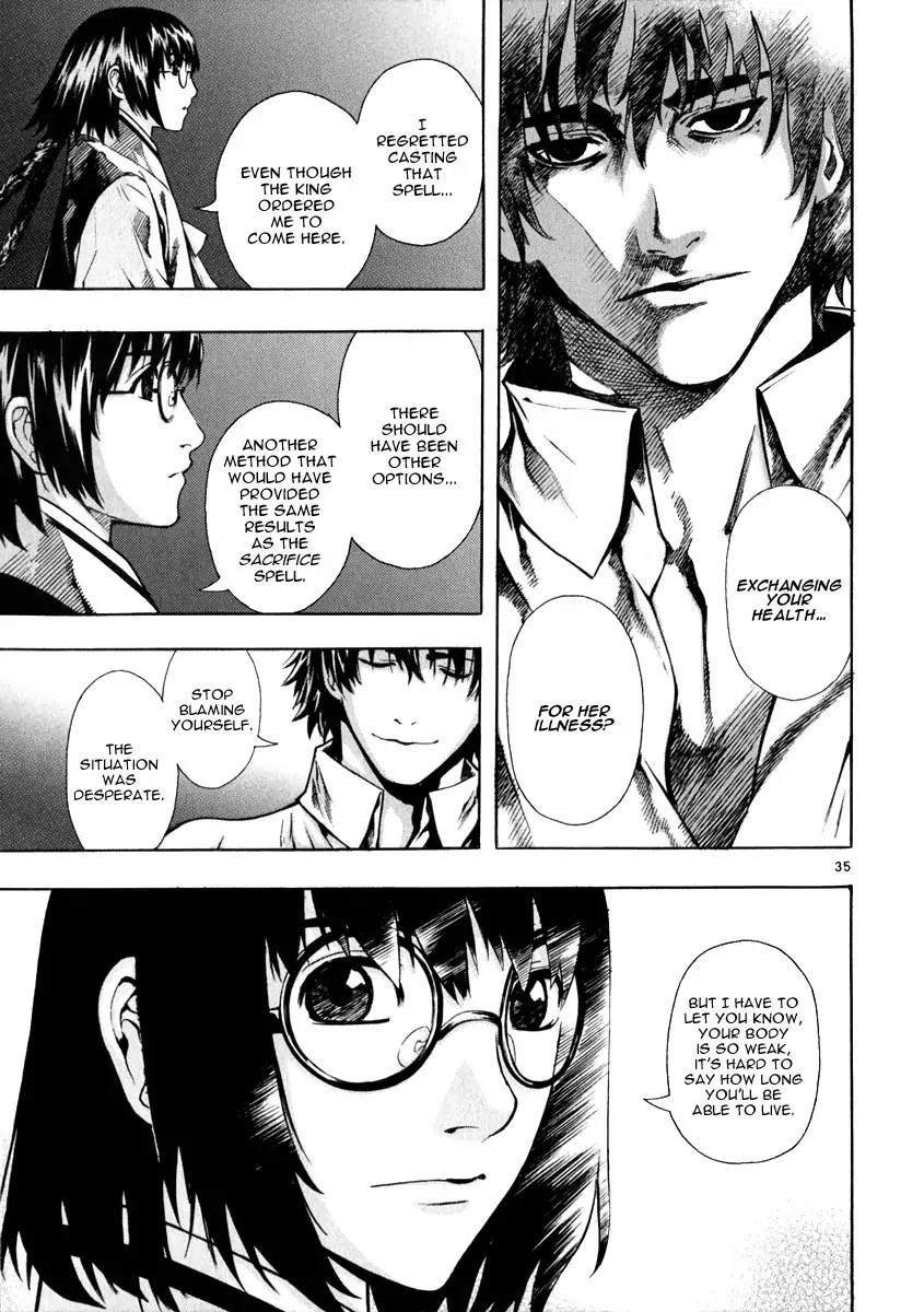 Shin Angyo Onshi Chapter 20.8 page 35 - Chapter 20.08: Deeply Rooted Tree - Part 8