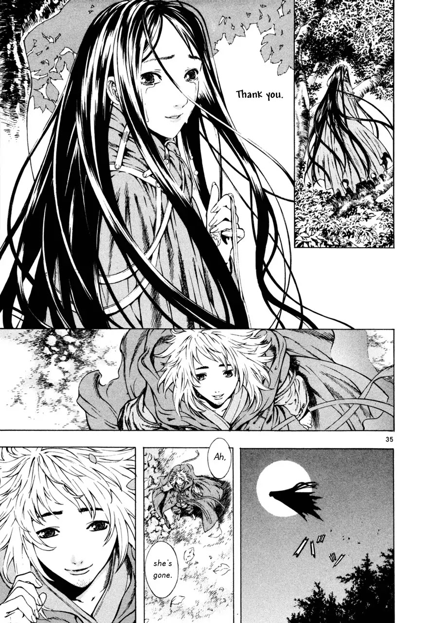 Shin Angyo Onshi Chapter 7.4 page 35 - Chapter 7.4: The Flower That Blooms On The Main Road - Part 4