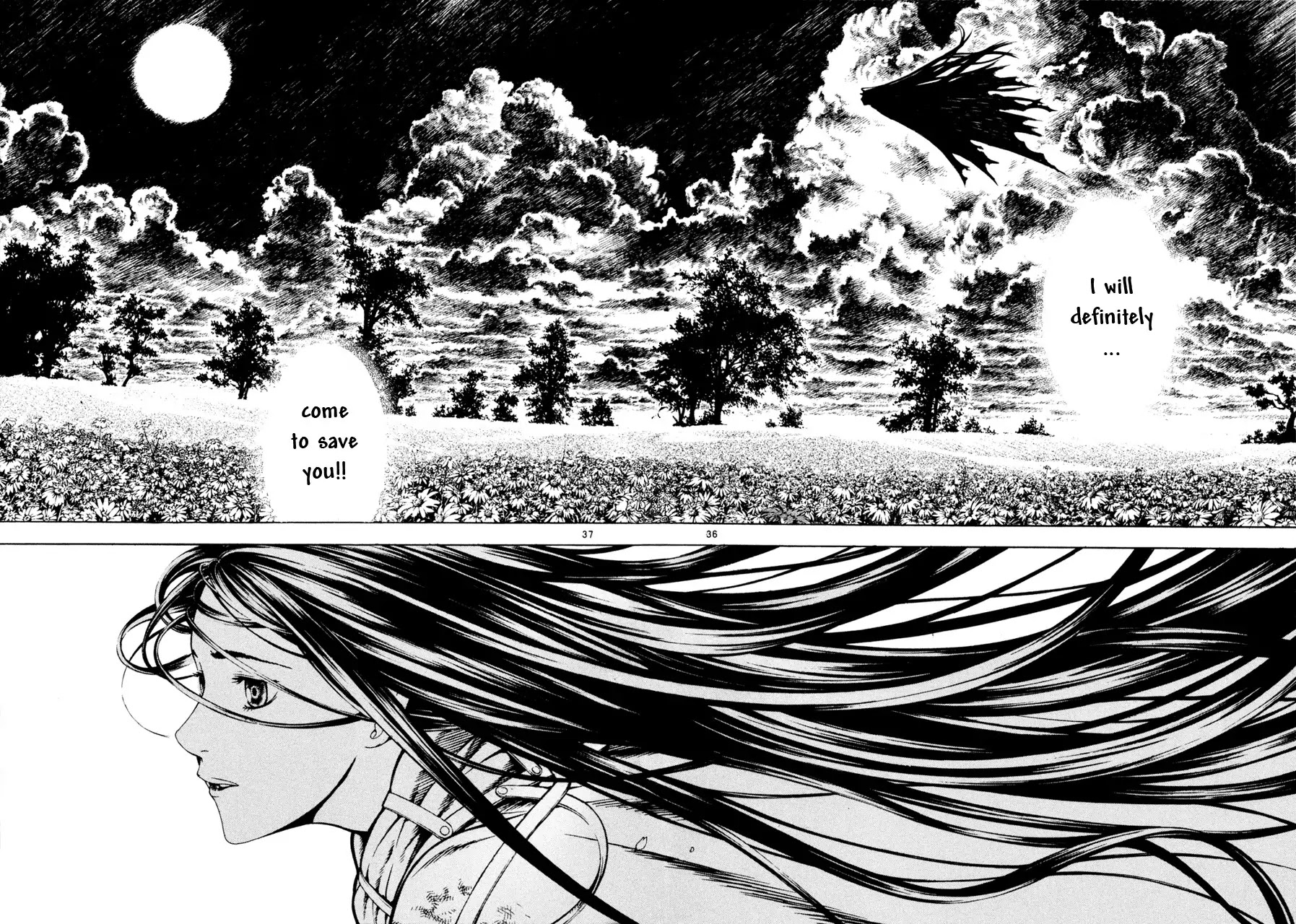 Shin Angyo Onshi Chapter 7.4 page 36 - Chapter 7.4: The Flower That Blooms On The Main Road - Part 4