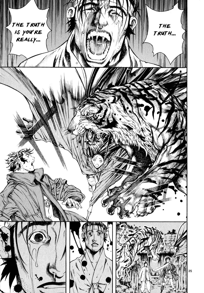 Shin Angyo Onshi Chapter 8 page 38 - Chapter 8: Tiger Brother