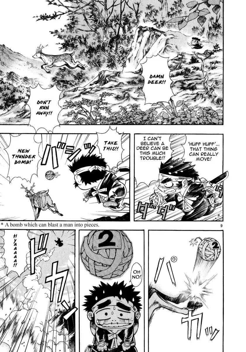Shin Angyo Onshi Chapter 9 page 9 - Chapter 9: Jump, Tiny Earthworm!