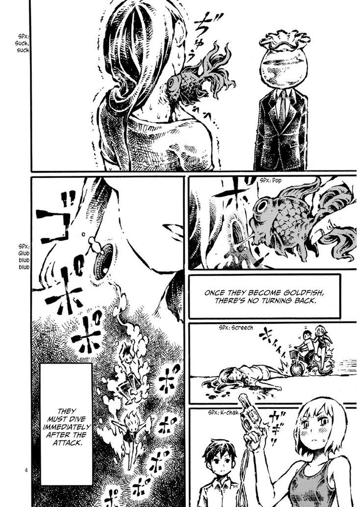 Shin Chimoguri Ringo to Kingyobachi Otoko Chapter 0 page 4 - Chapter 0