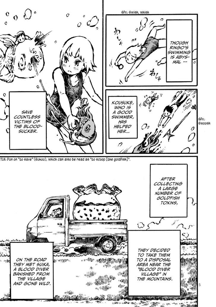 Shin Chimoguri Ringo to Kingyobachi Otoko Chapter 0 page 5 - Chapter 0