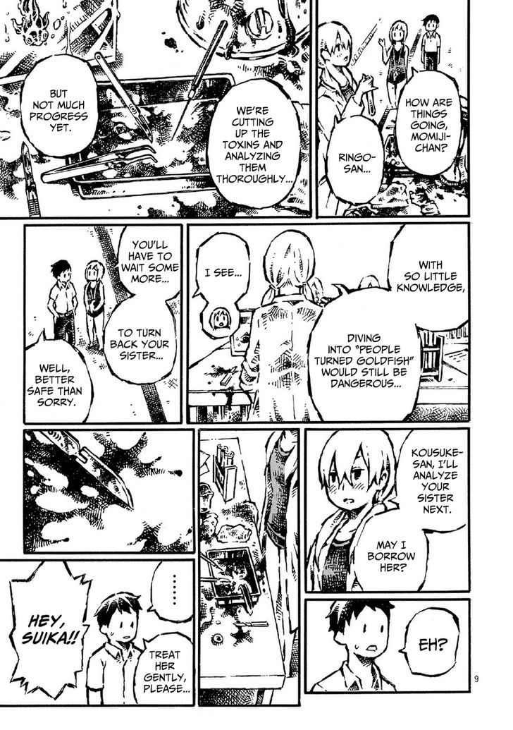 Shin Chimoguri Ringo to Kingyobachi Otoko Chapter 1 page 8 - Chapter 1