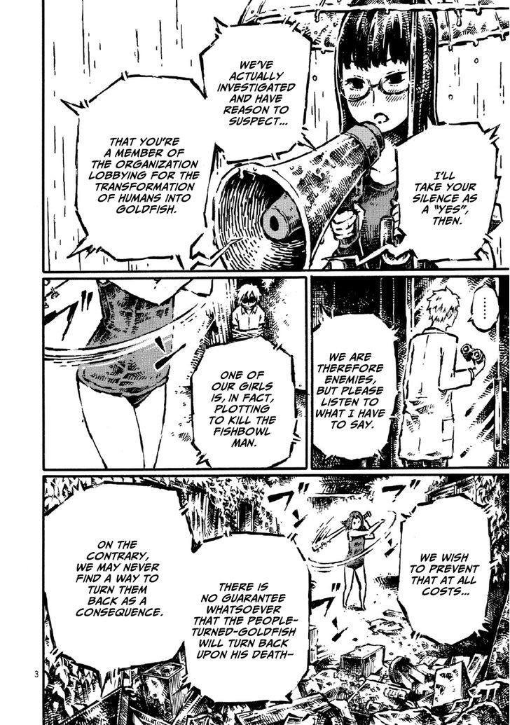 Shin Chimoguri Ringo to Kingyobachi Otoko Chapter 3.2 page 3 - Chapter 3.2