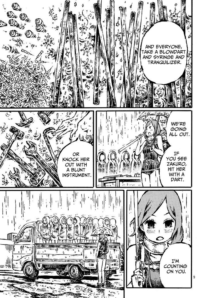 Shin Chimoguri Ringo to Kingyobachi Otoko Chapter 3 page 9 - Chapter 3