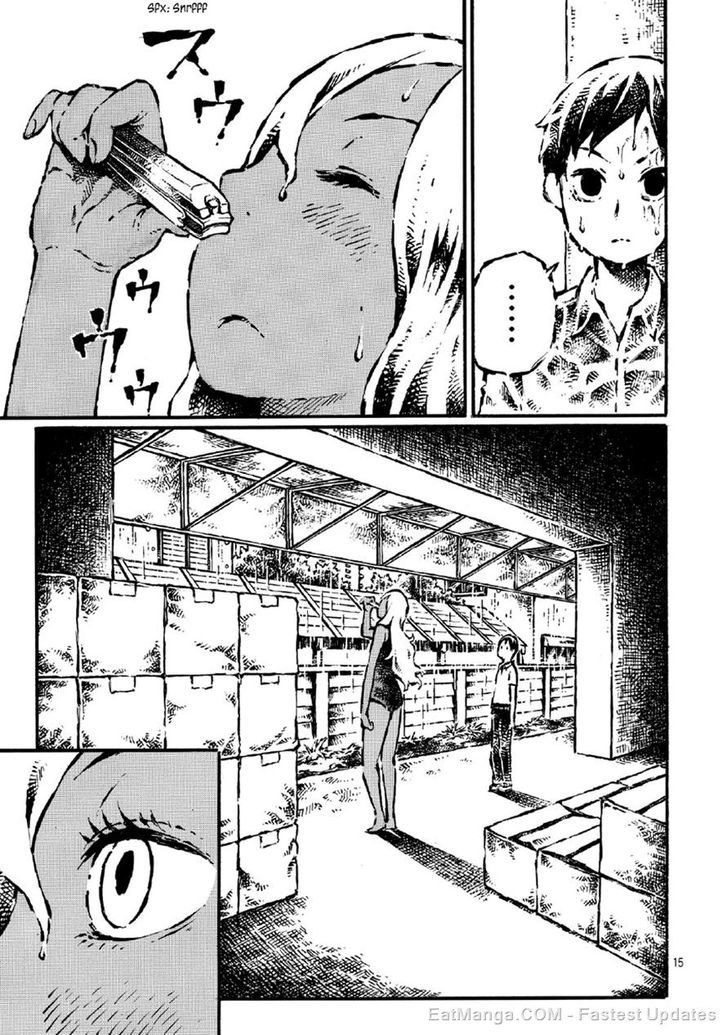 Shin Chimoguri Ringo to Kingyobachi Otoko Chapter 4 page 15 - Chapter 4