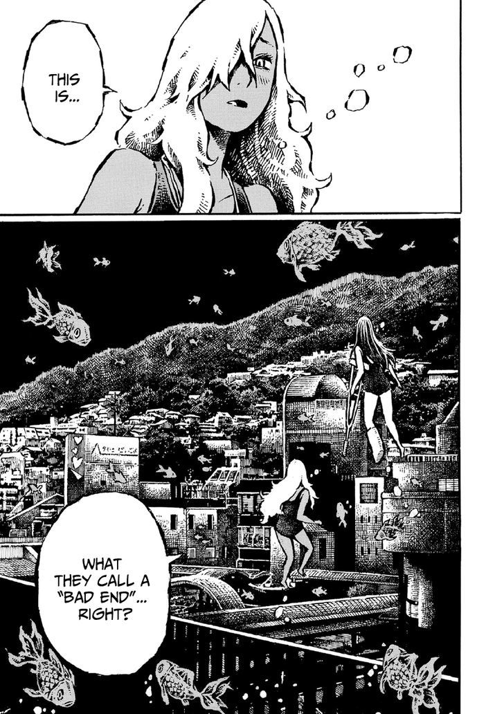 Shin Chimoguri Ringo to Kingyobachi Otoko Chapter 8.1 page 14 - Chapter 8.1