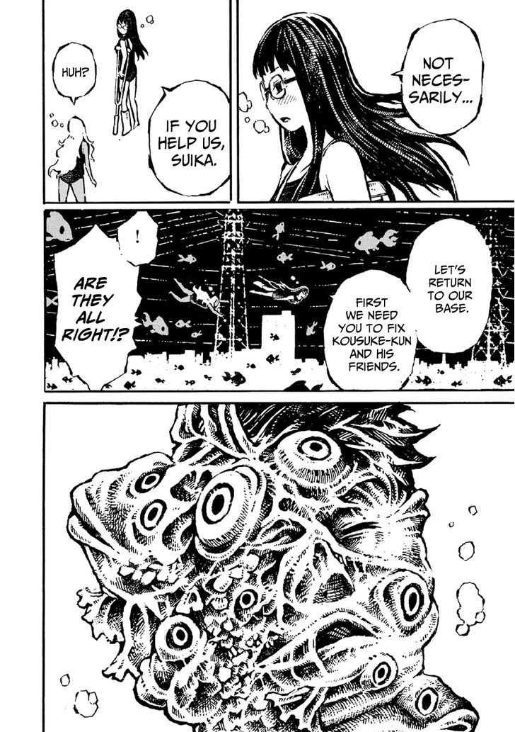 Shin Chimoguri Ringo to Kingyobachi Otoko Chapter 8.1 page 15 - Chapter 8.1
