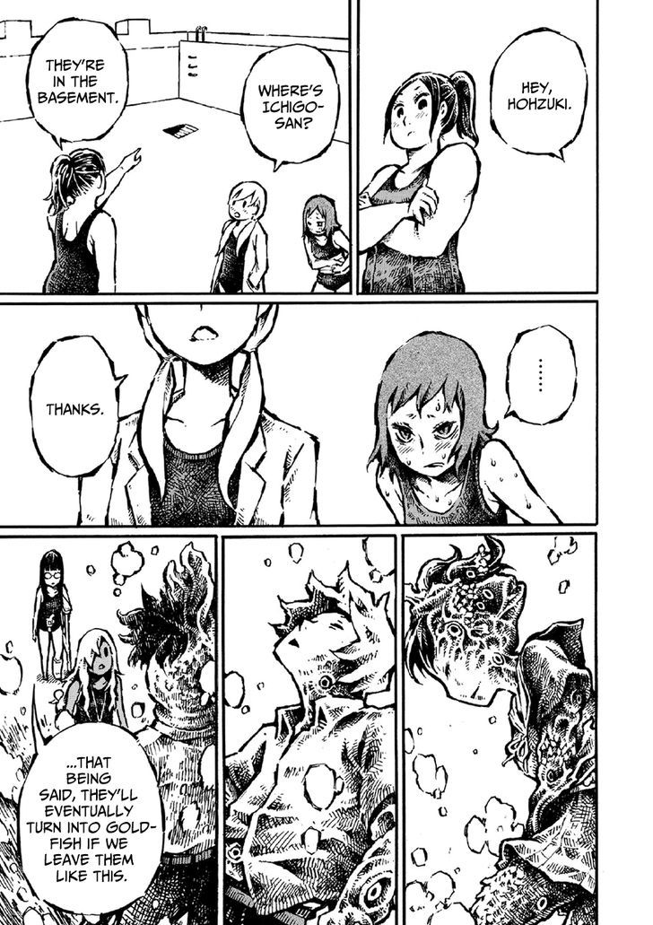 Shin Chimoguri Ringo to Kingyobachi Otoko Chapter 8.1 page 18 - Chapter 8.1